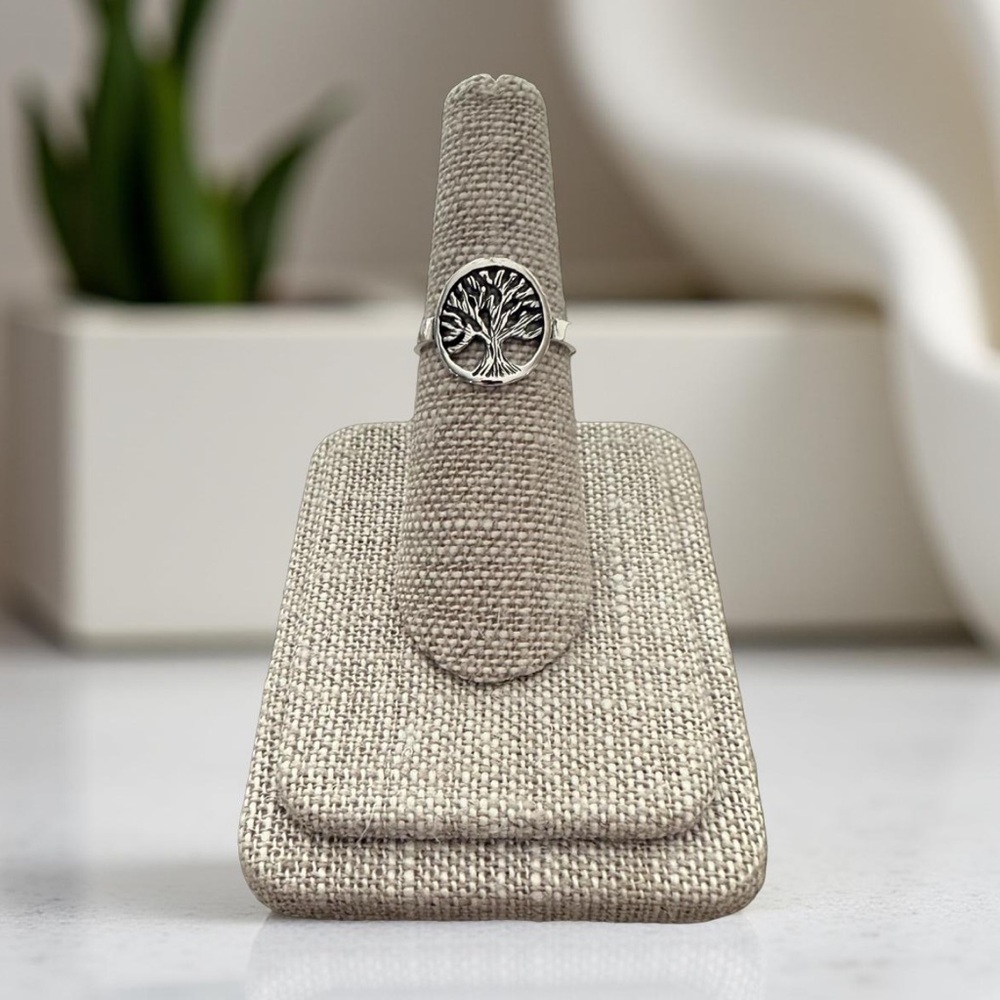 NWT 925 Sterling Silver Tree of Life Ring! Available in Sizes 6-10! NEW! - Picture 2 of 7